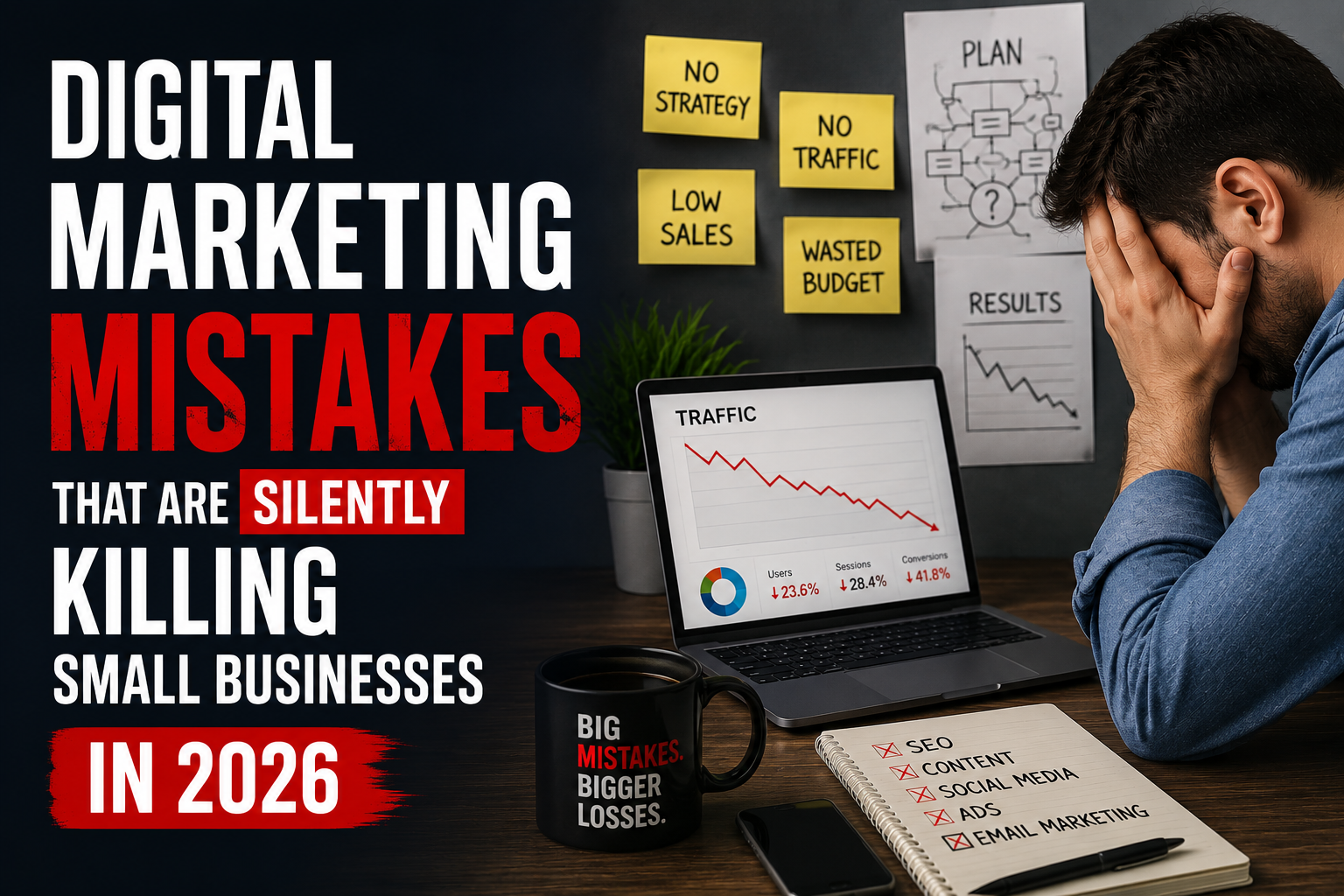 Digital Marketing Mistakes That Are Silently Killing Small Businesses in 2025